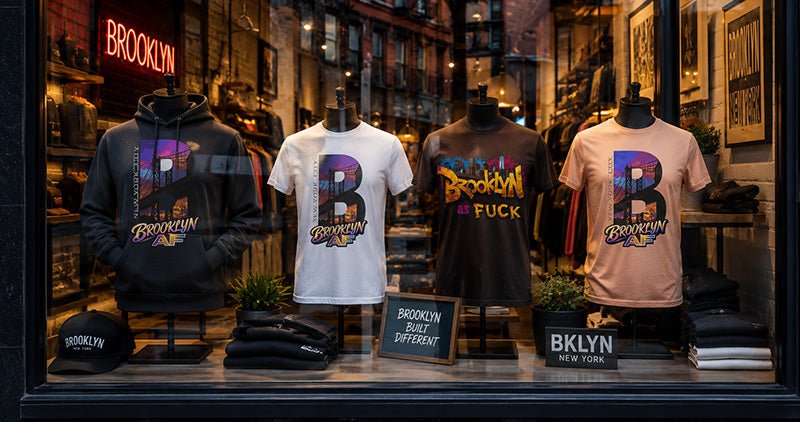 Brooklyn AF & As Fuck: NYC Pride Shirts and Hoodies for Every Filter Setting - Anything AF