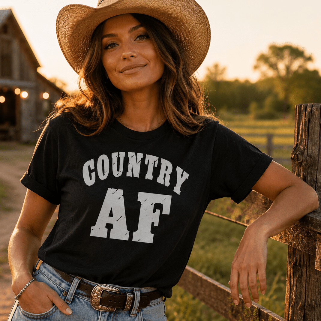 Country AF Shirts, Hoodies & Hats - Anything AF