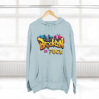 Brooklyn As Fuck Graffiti Hoodie | NYC Street Art Hooded Sweatshirt | Lane Seven LS14001 | No Filter Collection