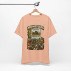 Indiana Midwestern AF T-Shirt | Hoosier State Graphic Tee | Indiana Pride Shirt | Bella + Canvas 3001 | Family Friendly Collection