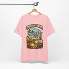 Midwestern AF Wisconsin T-Shirt | Funny Wisconsin Pride Tee | Bella + Canvas 3001 | Family Friendly Cheesehead State Shirt