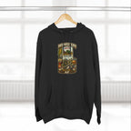 Indiana Midwestern AF Hoodie kangaroo pocket pullover, family friendly Hoosier State sweatshirt for cool Indiana nights