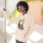 Woman by a plant-filled window in the Pale Pink Country As Fuck hoodie