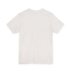 Plain back of the natural vintage white Kansas AF T-shirt, left blank