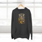 Ohio Midwestern AF Hoodie | Buckeye State Graphic Pullover | Lane Seven LS14001 Fleece Hoodie | Family Friendly Collection