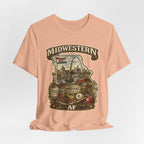 Missouri Midwestern AF T-Shirt | Show-Me State Graphic Tee | Bella + Canvas 3001 | Family Friendly Collection