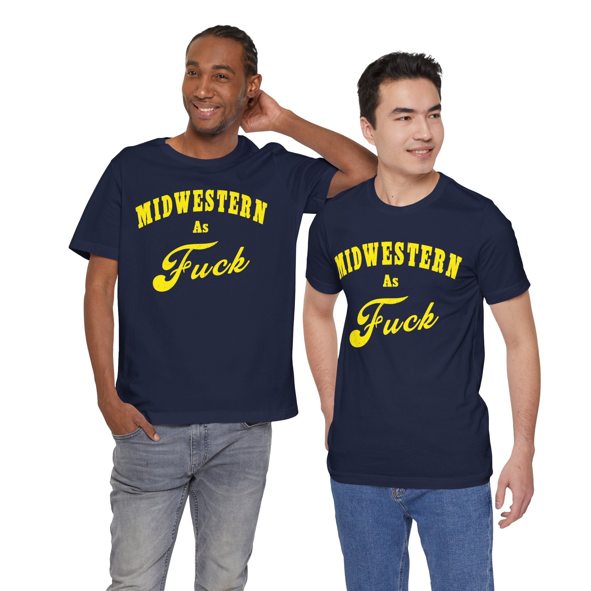 Midwestern AF 18+ yellow lifestyle photo – adult Midwest casual wear