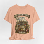 Missouri Midwestern As F**K T-Shirt | Show-Me State Graphic Tee | Bella + Canvas 3001 | Slightly Salty Collection