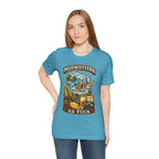 Midwestern As Fuck Wisconsin T-Shirt | Funny Wisconsin Pride Tee | Bella + Canvas 3001 | Vintage Cheesehead State Shirt