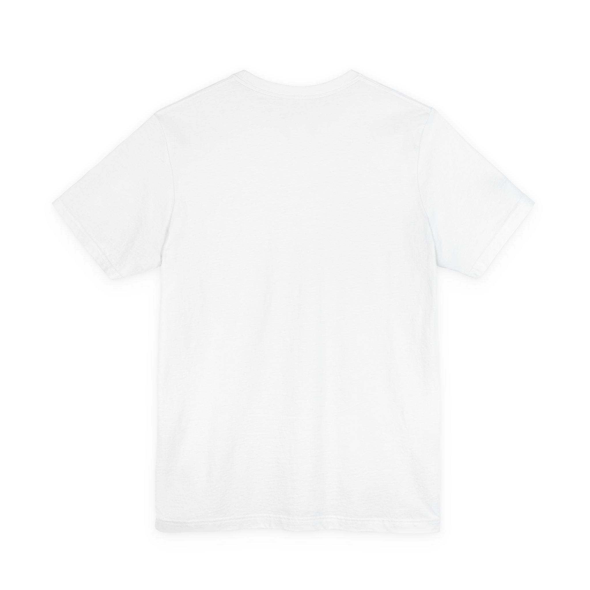 Plain back of the white Nebraska T-shirt, left unprinted — this design is front only