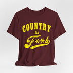 Country AF PG-13 yellow lifestyle photo – casual country wear for everyone