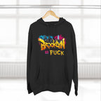 Brooklyn As Fuck Graffiti Hoodie | NYC Street Art Hooded Sweatshirt | Lane Seven LS14001 | No Filter Collection