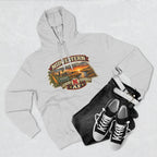 Heather grey Nebraska hoodie styled flat with black jeans and sneakers