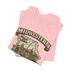 Missouri Midwestern AF T-Shirt | Show-Me State Graphic Tee | Bella + Canvas 3001 | Family Friendly Collection