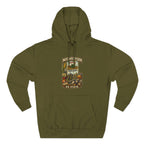 Army Green Midwestern As Fuck Indiana Hoodie, no filter Hoosier State pride pullover