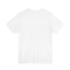Plain back of the white Nebraska As F**K T-shirt — this design is front only