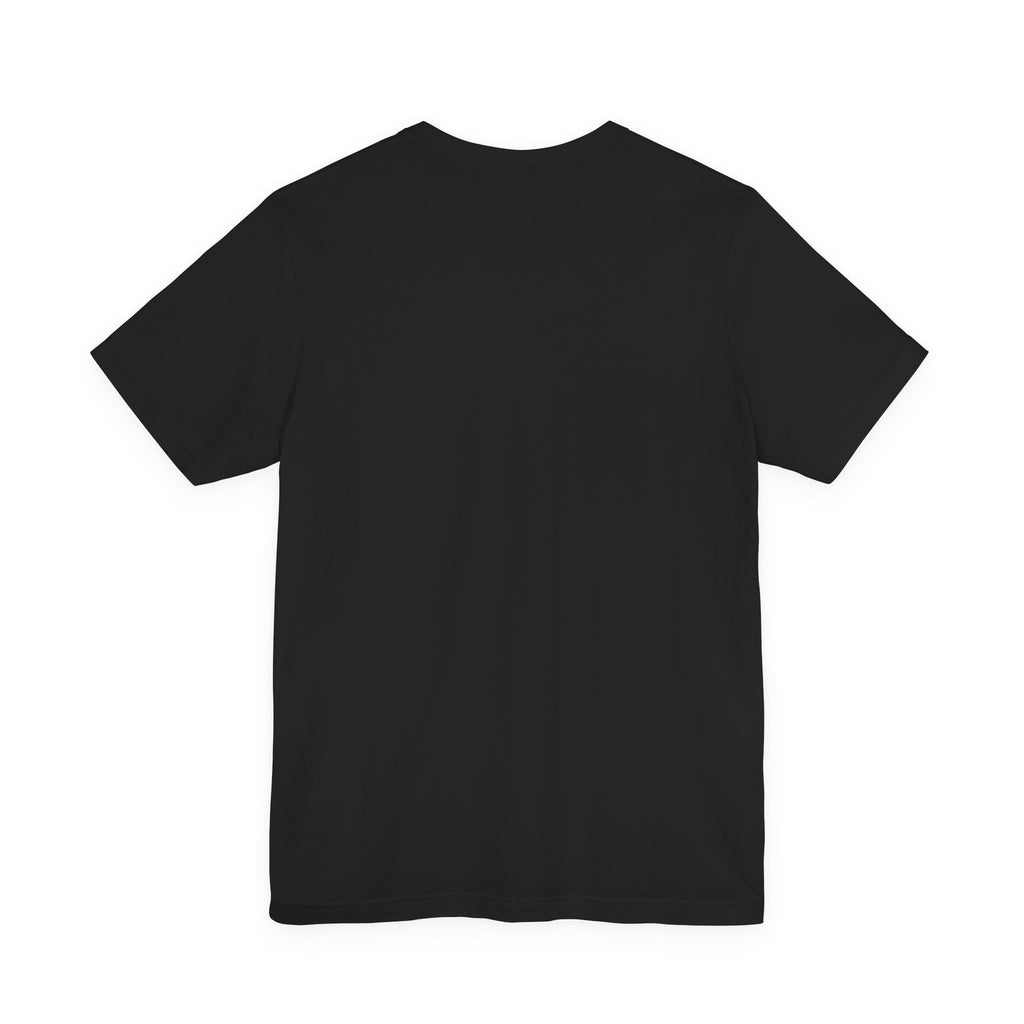 Vintage Black t-shirt shown from the back, plain with no design visible on the back panel.