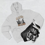 Heather Grey Country AF hoodie styled flat with black high-top sneakers