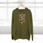 Ohio Midwestern AF Hoodie | Buckeye State Graphic Pullover | Lane Seven LS14001 Fleece Hoodie | Family Friendly Collection