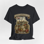Missouri Midwestern As F**K T-Shirt | Show-Me State Graphic Tee | Bella + Canvas 3001 | Slightly Salty Collection