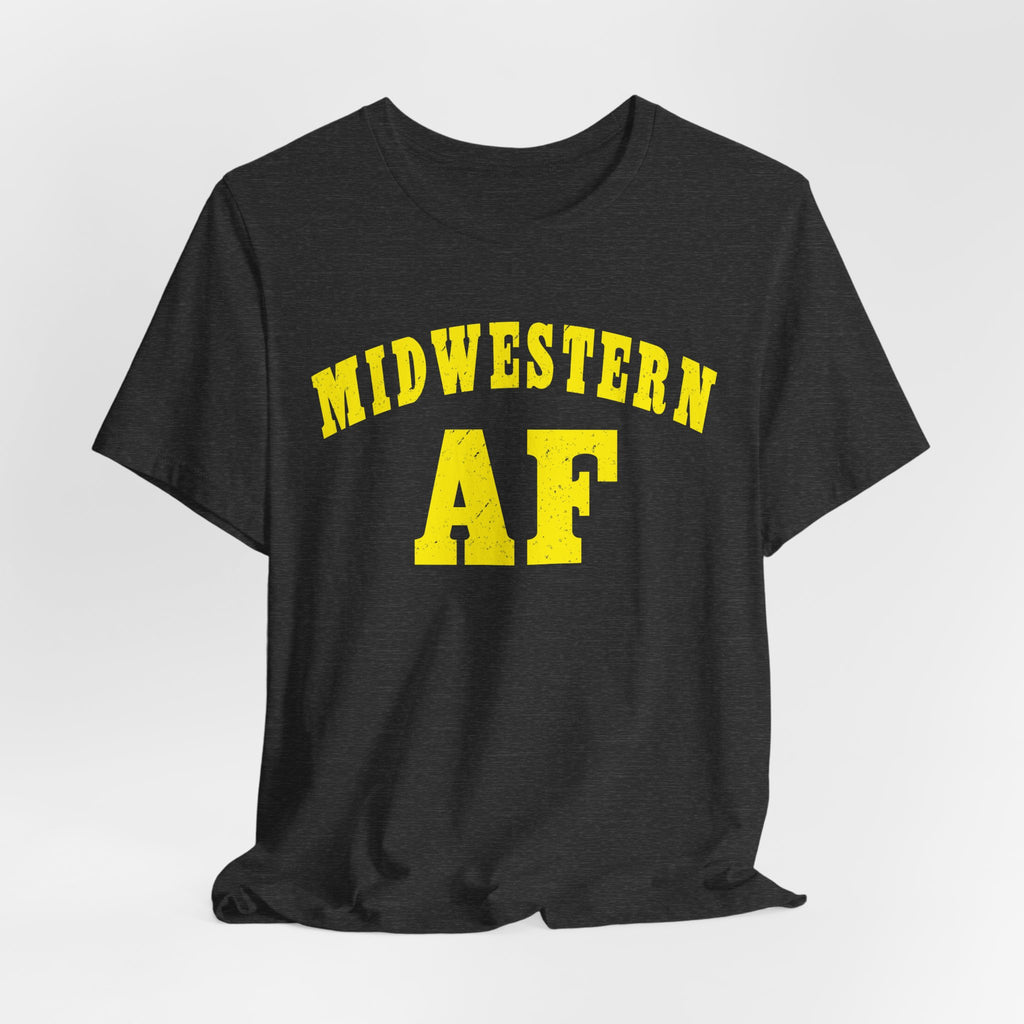 Country AF Vintage Shirt back view – worn-look farm apparel for rural life
