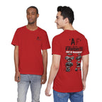 AF Is My Favorite Measurement Funny Front & Back Bella+Canvas 3001 T-Shirt | AF Edition Graphic Tee - Anything AF