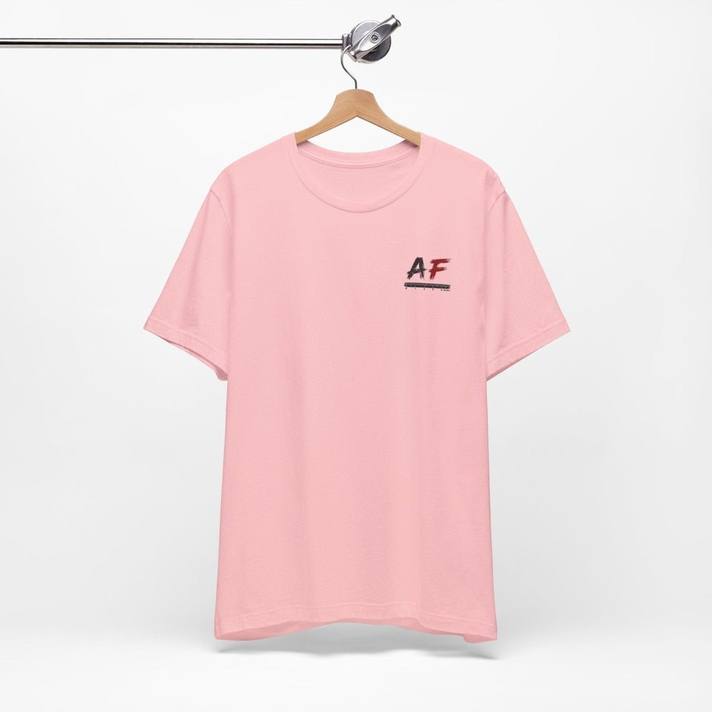 AF Is My Favorite Measurement Funny Front & Back Bella+Canvas 3001 T-Shirt | AF Edition Graphic Tee - Anything AF