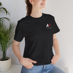 AF Is My Favorite Measurement Funny Front & Back Bella+Canvas 3001 T-Shirt | AF Edition Graphic Tee - Anything AF