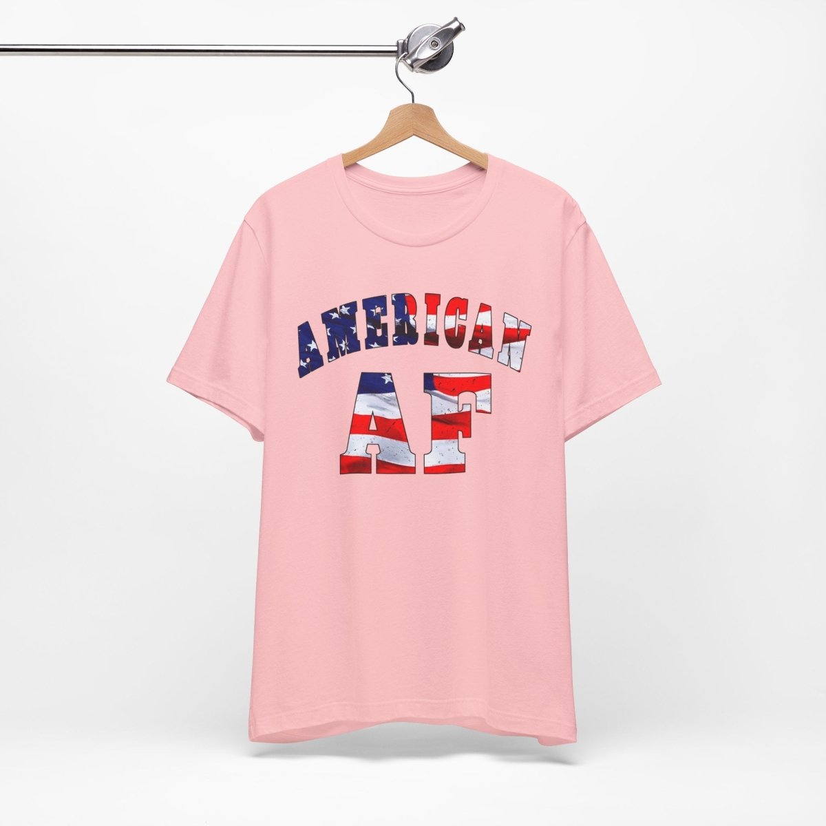 American AF Shirt | Patriotic American Flag Graphic Tee for Proud Americans - Anything AF