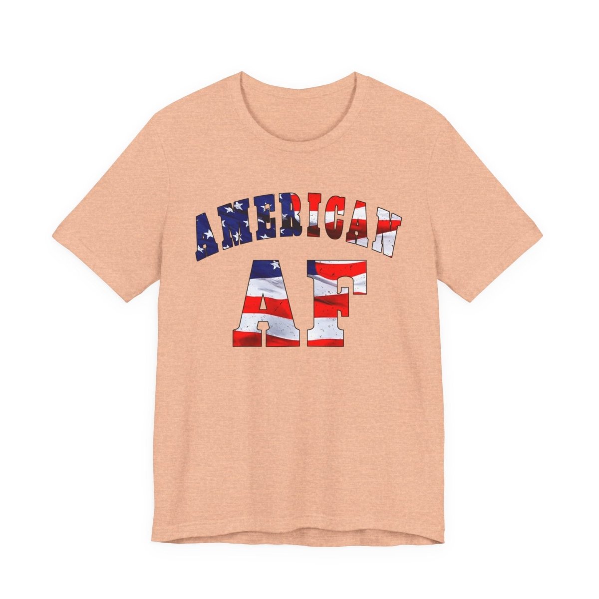 American AF Shirt | Patriotic American Flag Graphic Tee for Proud Americans - Anything AF