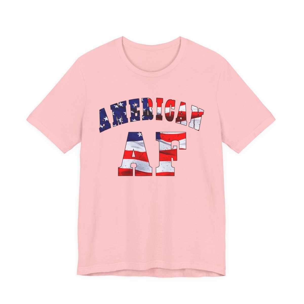 American AF Shirt | Patriotic American Flag Graphic Tee for Proud Americans - Anything AF