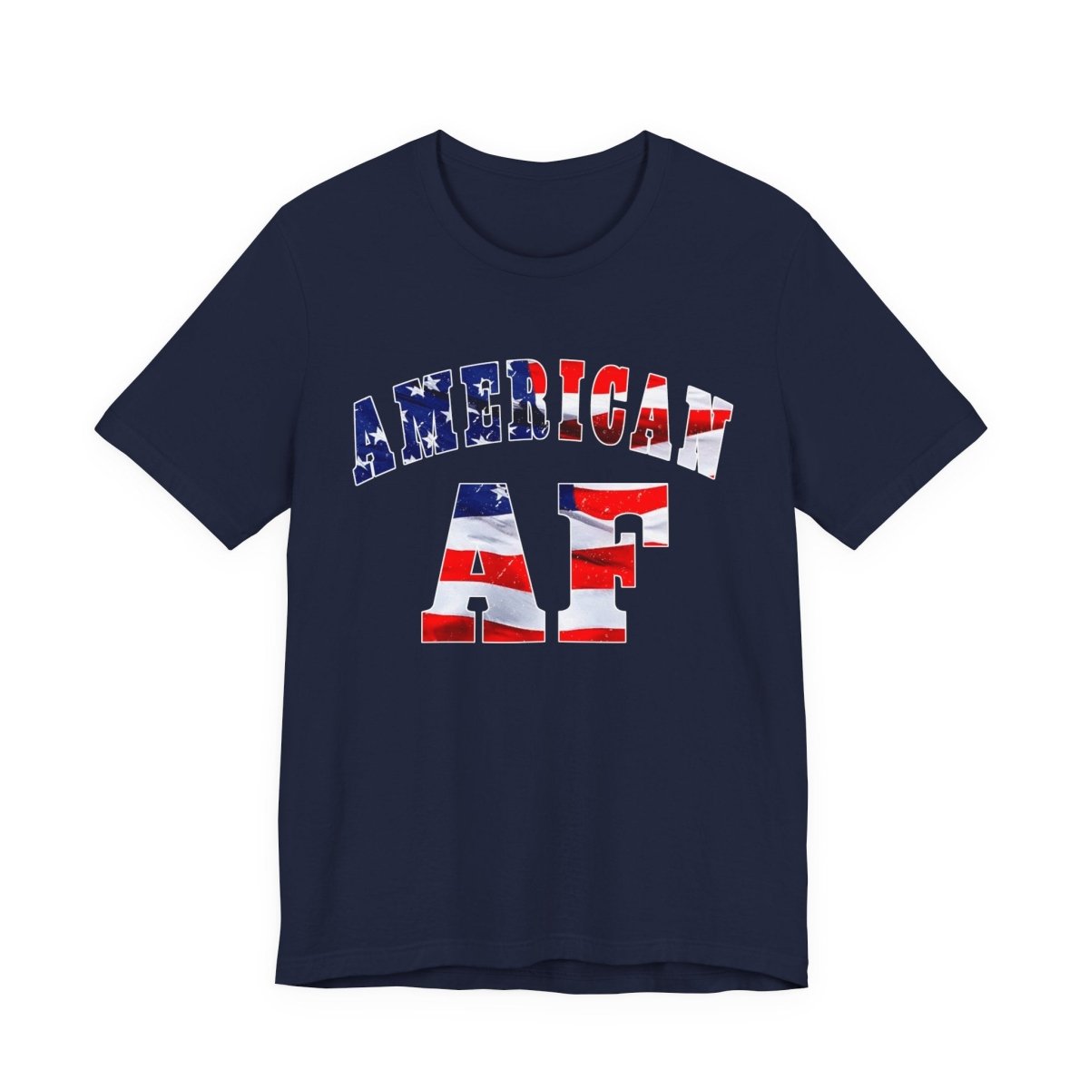 American AF Shirt | Patriotic American Flag Graphic Tee for Proud Americans - Anything AF