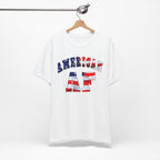 American AF Shirt | Patriotic American Flag Graphic Tee for Proud Americans - Anything AF
