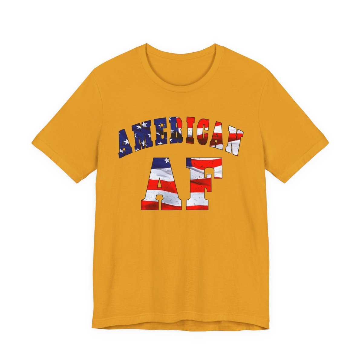 American AF Shirt | Patriotic American Flag Graphic Tee for Proud Americans - Anything AF