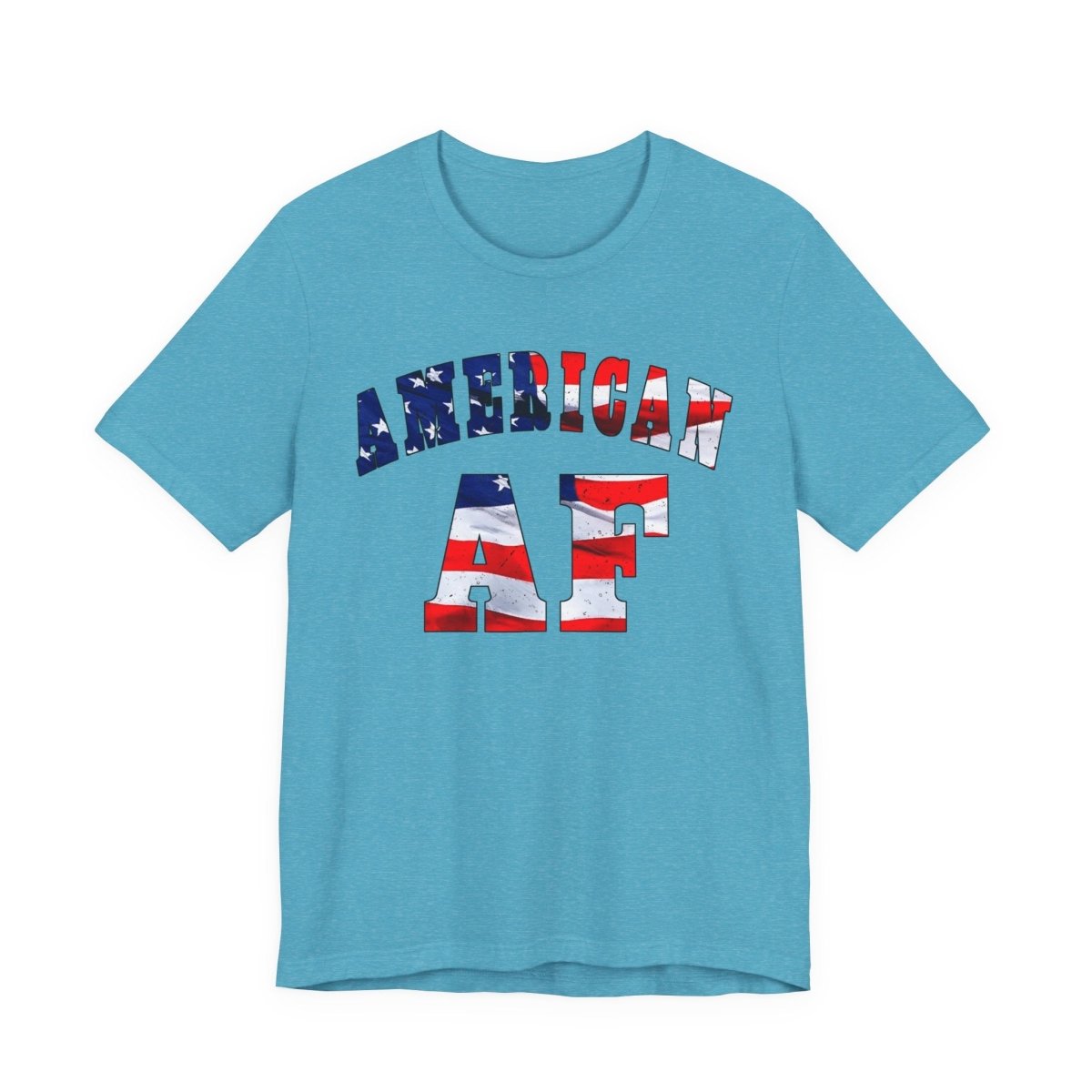 American AF Shirt | Patriotic American Flag Graphic Tee for Proud Americans - Anything AF