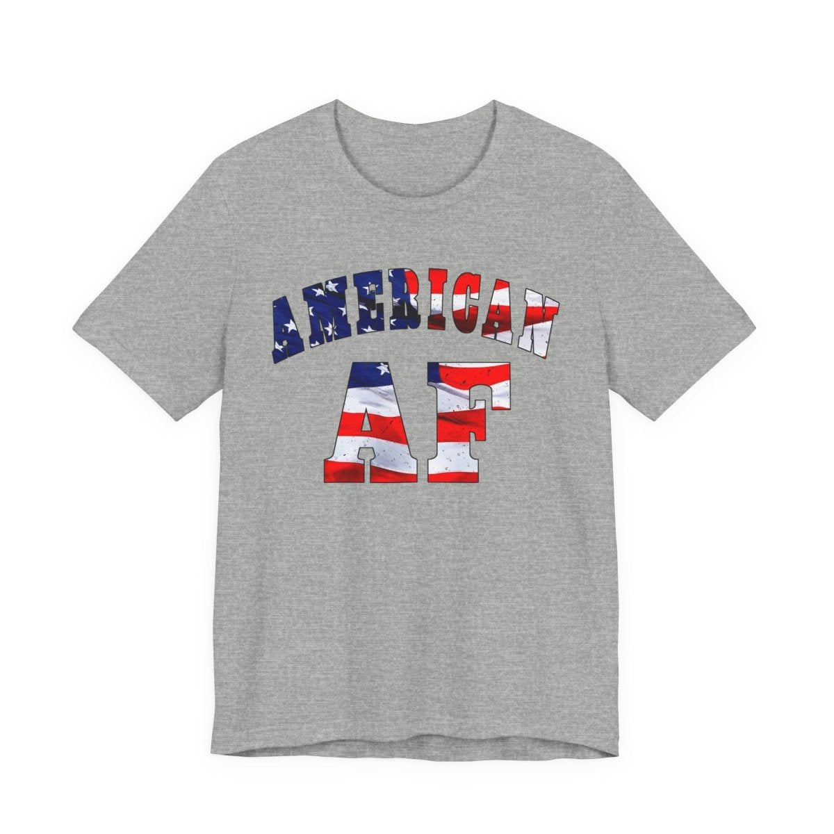 American AF Shirt | Patriotic American Flag Graphic Tee for Proud Americans - Anything AF