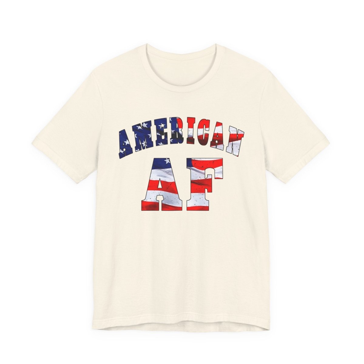 American AF Shirt | Patriotic American Flag Graphic Tee for Proud Americans - Anything AF