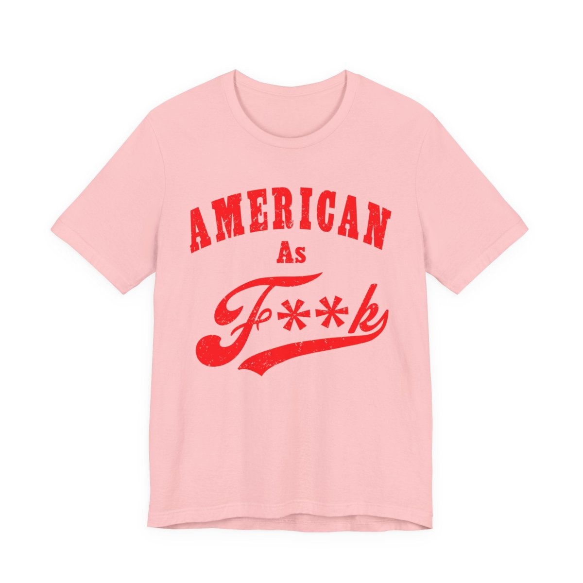 American As Fk Shirt | Funny Patriotic Graphic Tee for USA Pride | As F**k PG-13 Version - Anything AF
