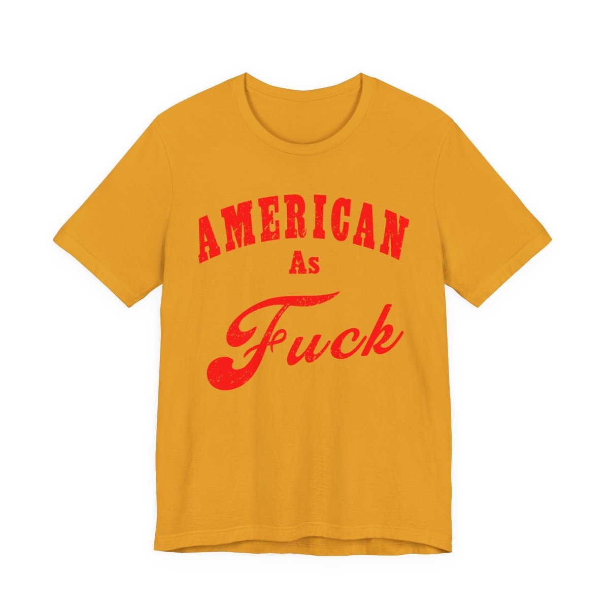 American As Fuck Shirt | Bold Patriotic USA Graphic for Freedom Lovers | Uncensored / NSFW Version - Anything AF