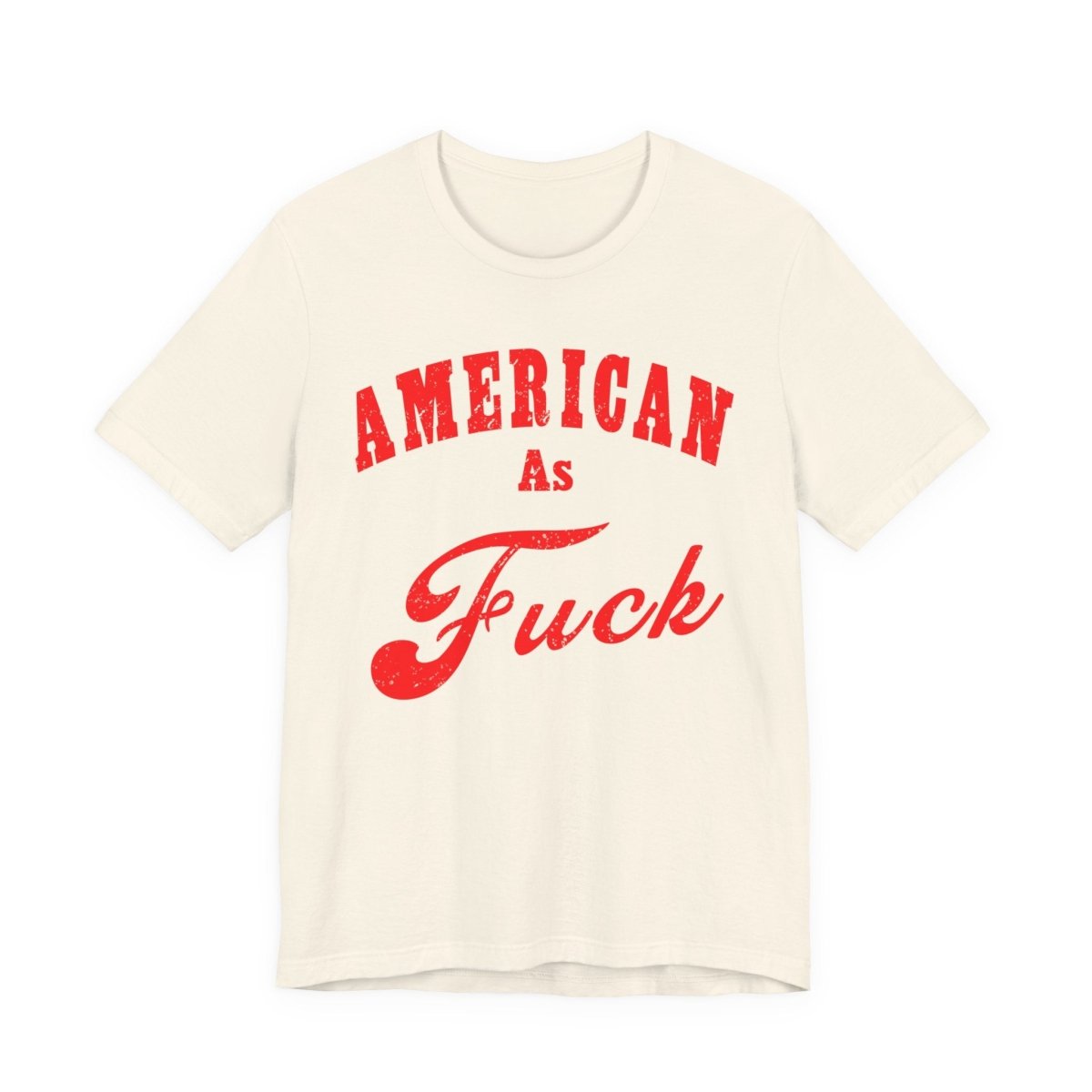 American As Fuck Shirt | Bold Patriotic USA Graphic for Freedom Lovers | Uncensored / NSFW Version - Anything AF