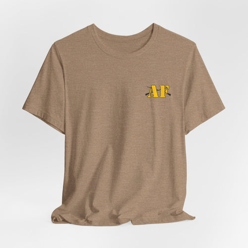 Army Infantry AF Shirt – U.S. Army As Fuck Double-Sided T-Shirt with Crossed Infantry Rifles - Anything AF