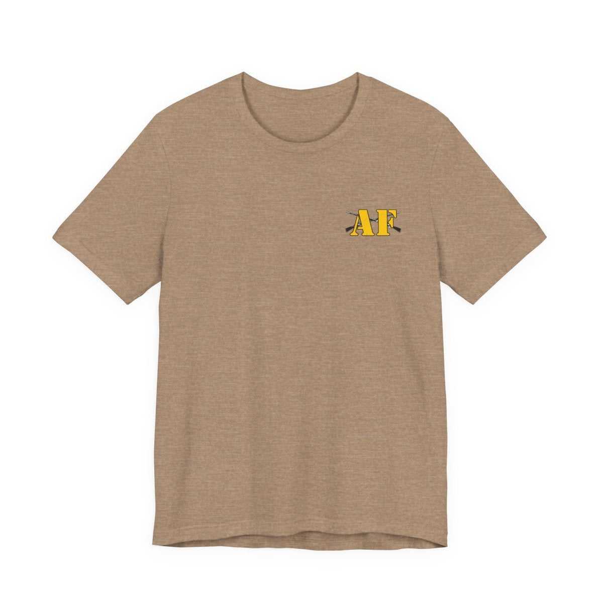 Army Infantry AF Shirt – U.S. Army As Fuck Double-Sided T-Shirt with Crossed Infantry Rifles - Anything AF