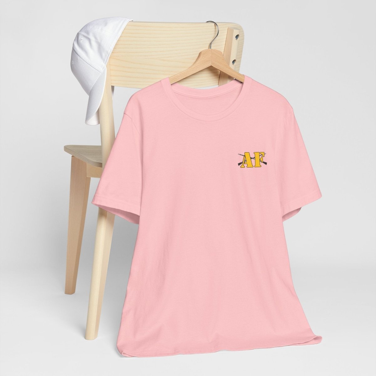 Army Infantry AF Shirt – U.S. Army As Fuck Double-Sided T-Shirt with Crossed Infantry Rifles - Anything AF
