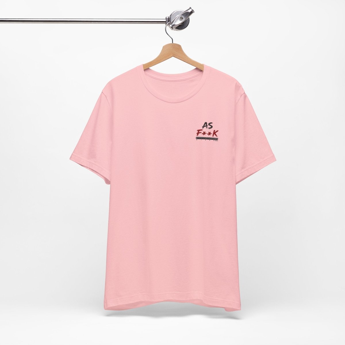As F**K Is My Favorite Measurement Funny Front & Back Bella+Canvas 3001 T-Shirt | Slightly Salty Edition - Anything AF