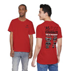 As Fuck Is My Favorite Measurement Funny Front & Back Bella+Canvas 3001 T-Shirt | Graphic Tee - Anything AF
