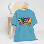 Brooklyn As Fuck T-Shirt | NYC Graffiti Skyline Bella + Canvas 3001 Tee | New York Streetwear Graphic Shirt - Anything AF