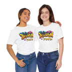 Brooklyn As Fuck T-Shirt | NYC Graffiti Skyline Bella + Canvas 3001 Tee | New York Streetwear Graphic Shirt - Anything AF