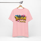 Brooklyn As Fuck T-Shirt | NYC Graffiti Skyline Bella + Canvas 3001 Tee | New York Streetwear Graphic Shirt - Anything AF