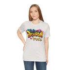 Brooklyn As Fuck T-Shirt | NYC Graffiti Skyline Bella + Canvas 3001 Tee | New York Streetwear Graphic Shirt - Anything AF
