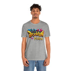 Brooklyn As Fuck T-Shirt | NYC Graffiti Skyline Bella + Canvas 3001 Tee | New York Streetwear Graphic Shirt - Anything AF